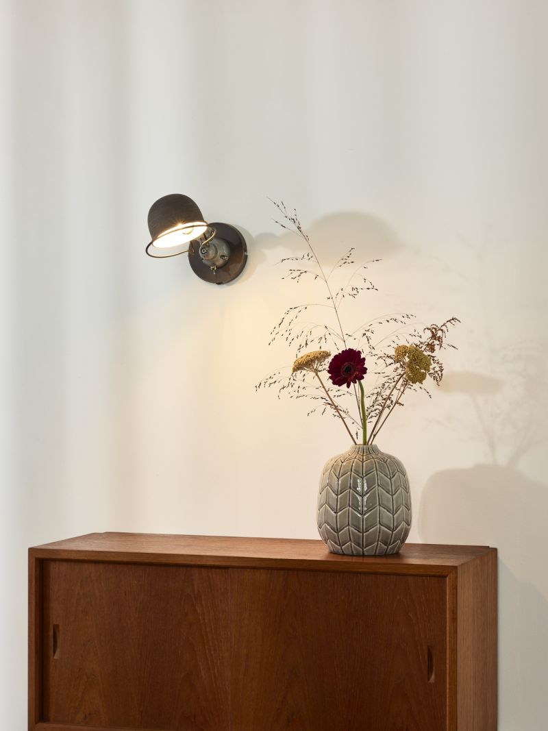 Lucide HONORE - Nástenné svietidlo - 1xE14 - Rust Brown